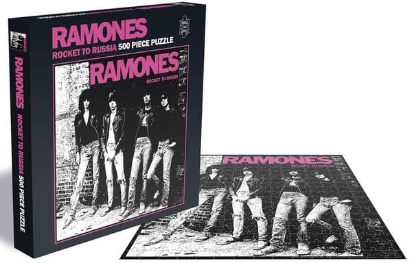 Ramones Rocket to Russia 500 piece jigsaw puzzle 410mm x 410mm (ze)