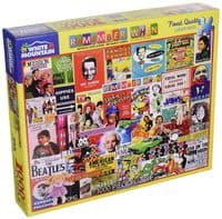 Remember When 1000 piece jigsaw puzzle 750mm x 600mm  (wmp)
