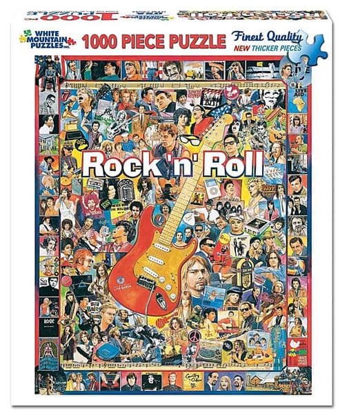 Rock 'n' Roll 1000 piece jigsaw puzzle 760mm x 610mm