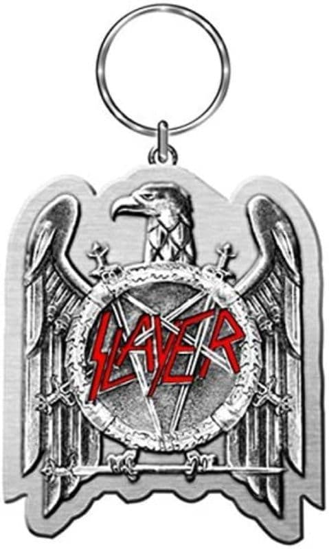 Slayer Eagle  metal keyring  45mm x 35mm (rz)