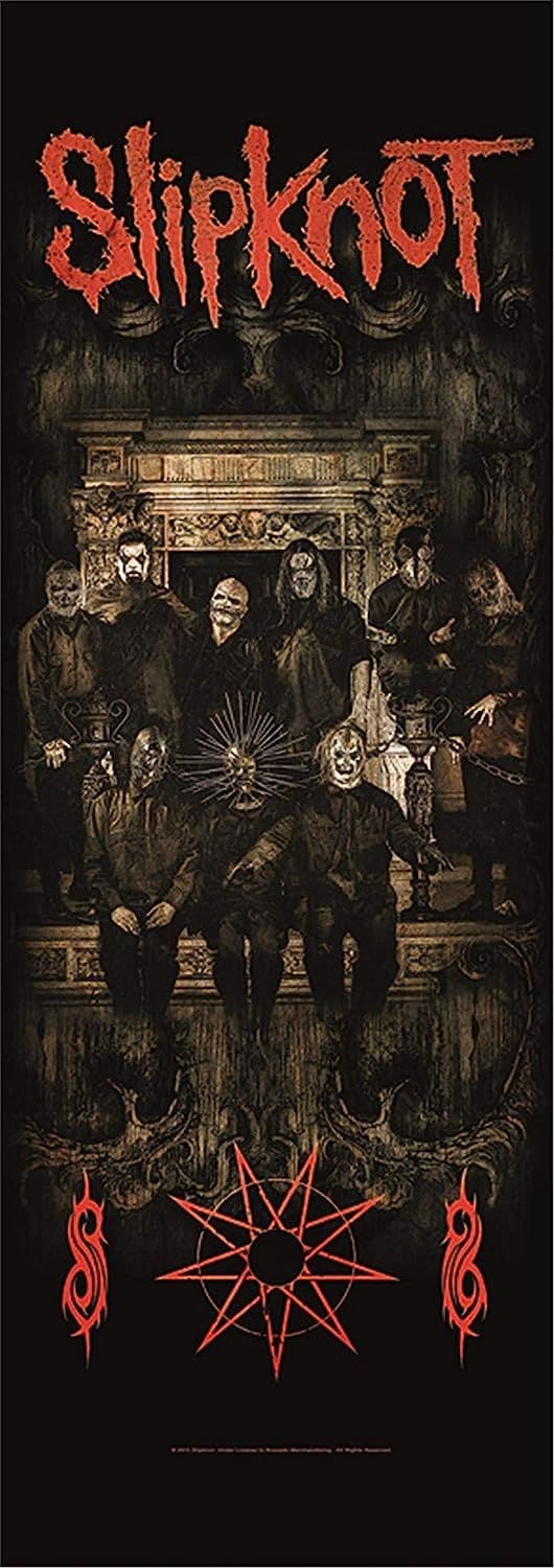 Slipknot Fireplace large fabric door poster/ flag 1500mm x 530mm