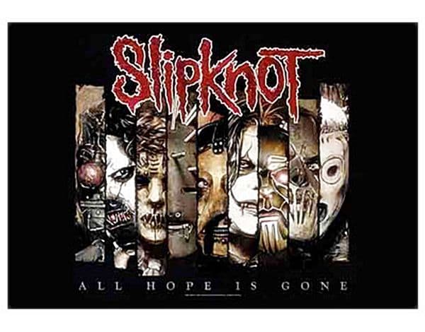 Slipknot Fractions large textile poster  (hr)