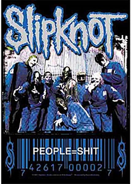 Slipknot People = Sh*t large textile poster     (hr)