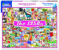 The 1950s 1000 Piece Jigsaw Puzzle 760mm x 610mm  (wmp)