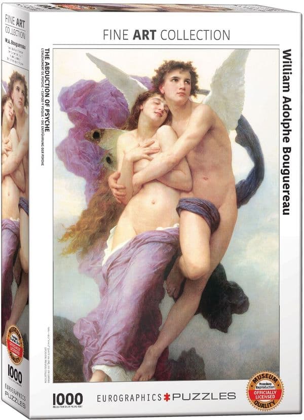 The Abduction of Psyche Bouguereau 1000 piece jigsaw puzzle 680mm x 480mm (pz)