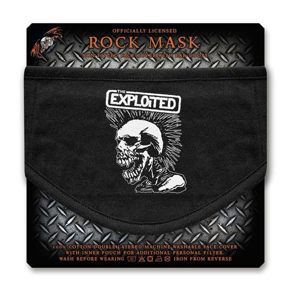 The Exploited Face Mask (rz)
