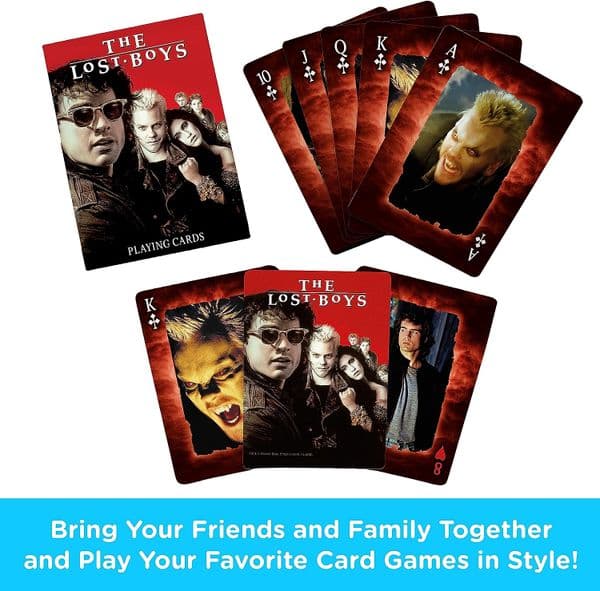 The Lost Boys set of 52 playing cards (+ jokers)