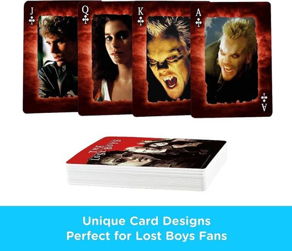 The Lost Boys set of 52 playing cards (+ jokers)
