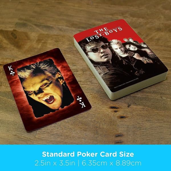 The Lost Boys set of 52 playing cards (+ jokers)