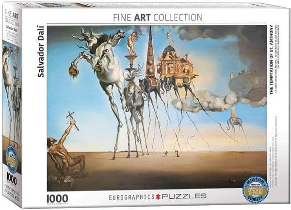 The Temptation of St. Anthony- Salvador Dali -1000pc jigsaw puzzle 680mm x 480mm