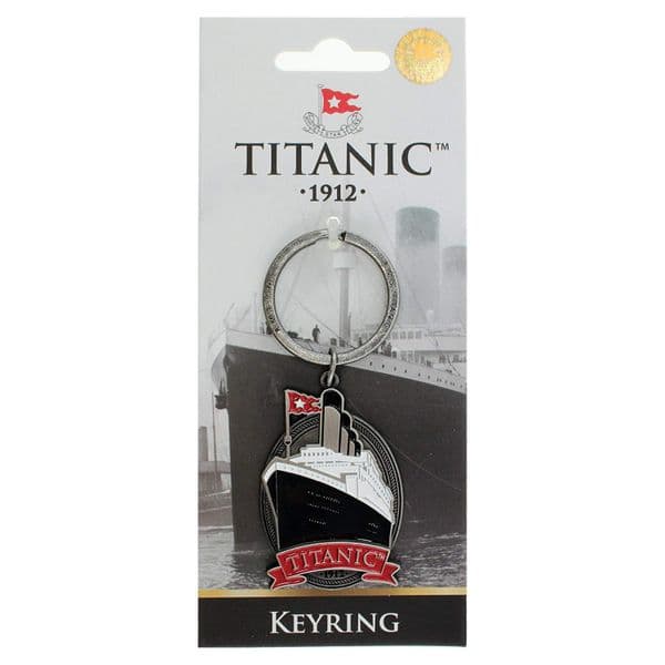 Titanic Collectors Metal Ship Keyring