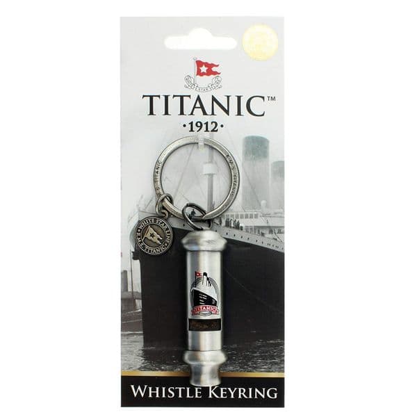 Titanic Collectors Vintage Whistle Keyring (sg)