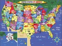 United States 300 piece jigsaw puzzle 760mm x 610mm  (wmp)