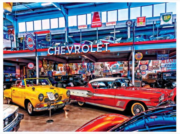 Wheels The Showcase 750 piece jigsaw puzzle 610mm x 460mm  (mpc)