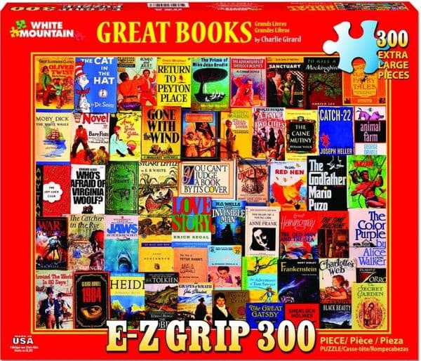 White Mountain Great Books 300 piece jigsaw puzzle 18