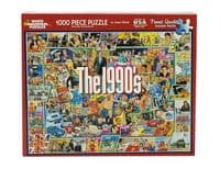 White Mountain Puzzles The Nineties 1000 piece jigsaw puzzle 760mm x 610mm  (wmp)