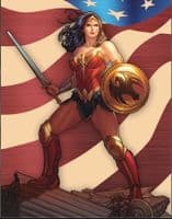 Wonder Woman Sword metal sign 400mm x 310mm (de)