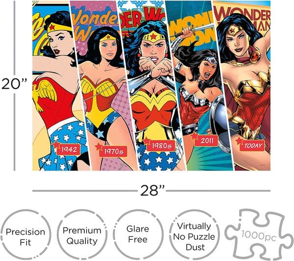 Wonder Woman Timeline 1000 piece jigsaw puzzle 710mm x 510mm  (nm)