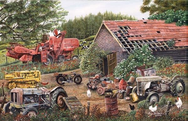 Working Days Over by Roy Didwell 1000 piece jigsaw puzzle 690mm x 480mm