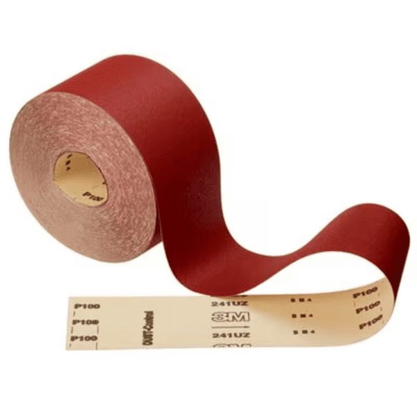 3M 241UZ Red Paper Roll 115mm x 50m  (pack of 2)