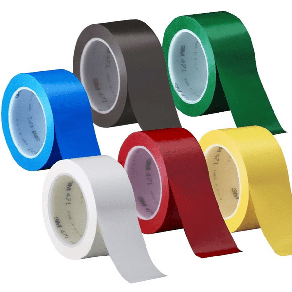 3M 471F Lane and Safetymarking Tape 50mm x 33m