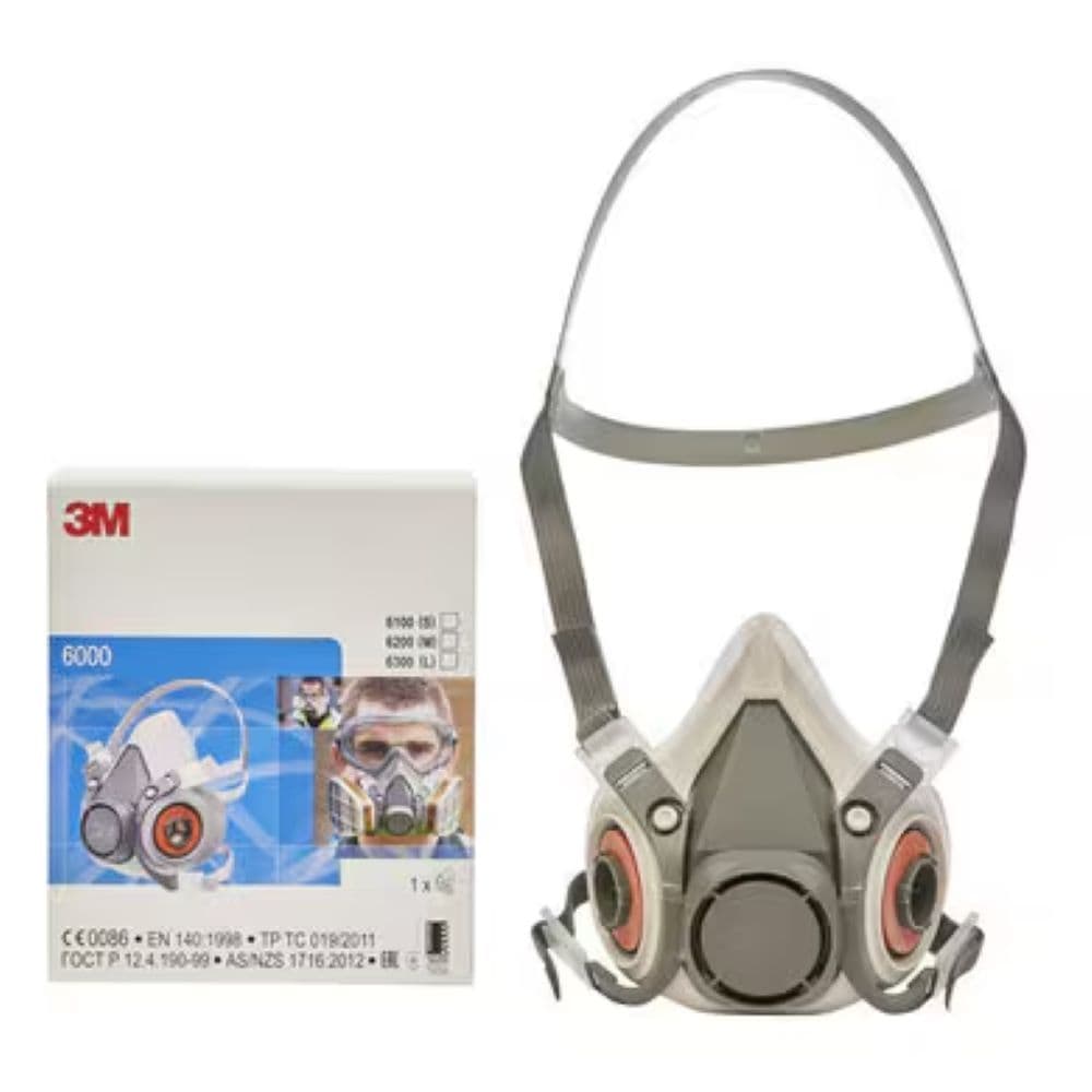 3M 6000 Series Reusable Half Face Mask Respirator