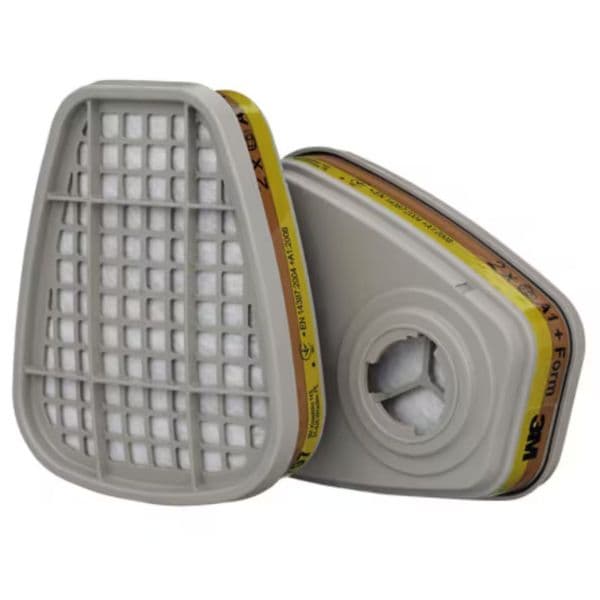 3M 6075 Formaldehyde + A1 Gas and Vapour Filters 1pr