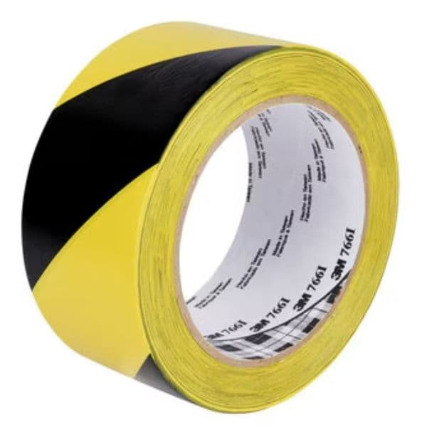 3M 766i Hazard Warning Tape 50mm x 33m