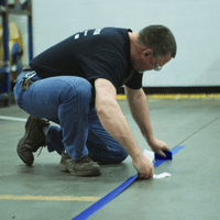 3M 971 Ultra Durable Floormarking Tape 76mm x 33m (4 rolls)