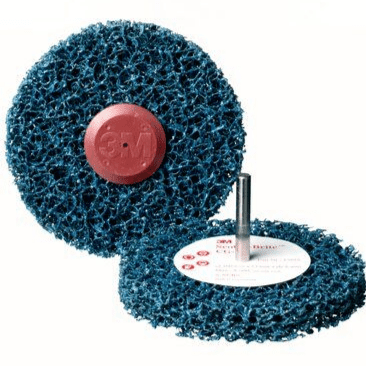 Clean & Strip Purple Wheel Disc – 100mm X 13mm Thick, 12mm ID – For Rust & Paint Removal