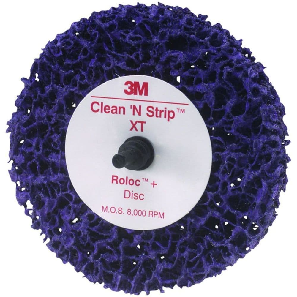 3M Scotch-Brite Clean & Strip XT Spindle Mounted Disc XT-ZS 100mm x 13mm x 6mm XCRS DISCONTINUED