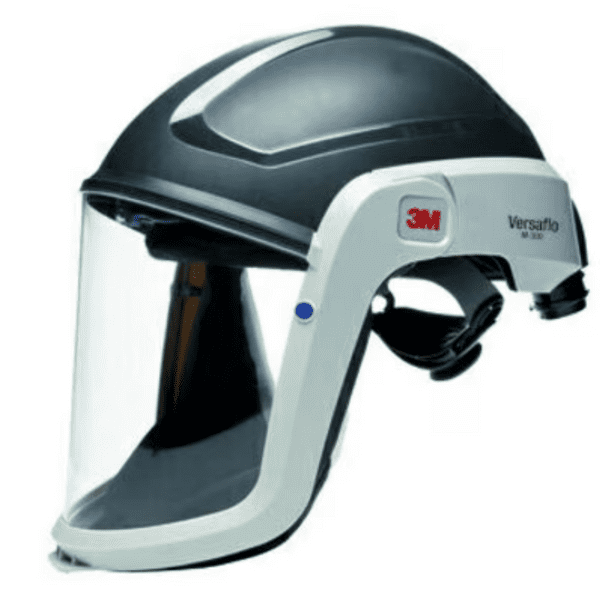 3M Versaflo M-series M-306 Respiratory Protective Helmet Coated Visor and Comfort Faceseal