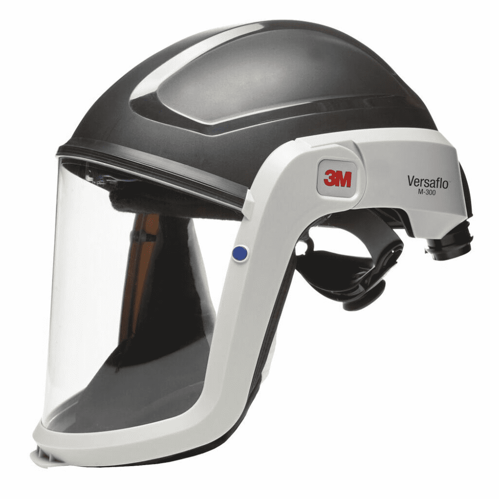 3M Versaflo M-series M-307 Respiratory Protective Helmet Coated Visor & Flame Resistant Faceseal