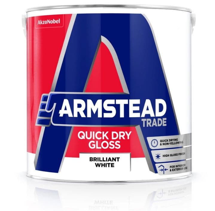 Armstead Trade Quick Dry Gloss Brilliant White