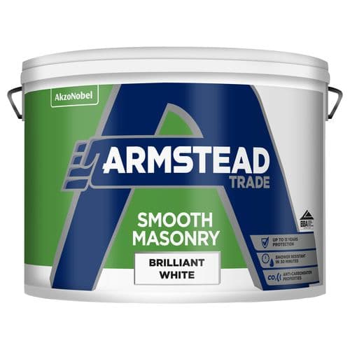Armstead Trade Smooth Masonry Brilliant White 10L