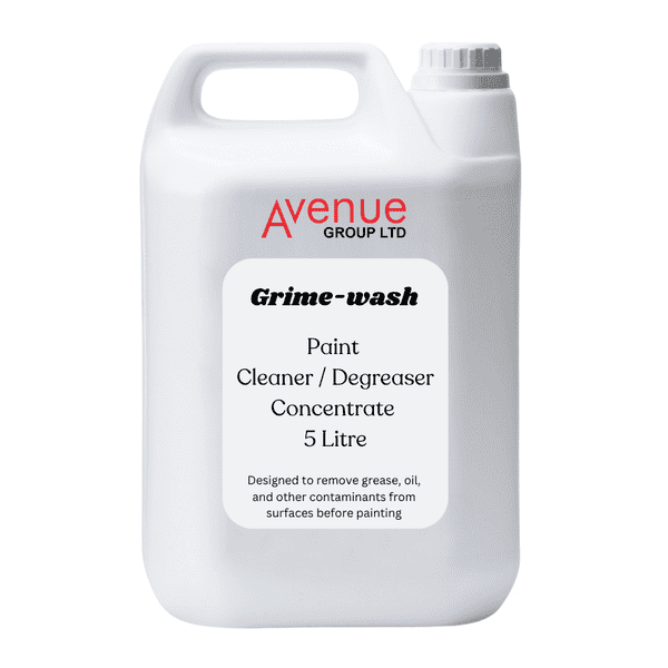 Avenue Grime-wash Concentrate Paint Cleaner / Degreaser 5ltr