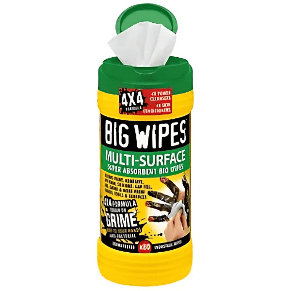 Big Wipes Green 4x4 Multi-Surface Cleaning Wipes (tub of 80)