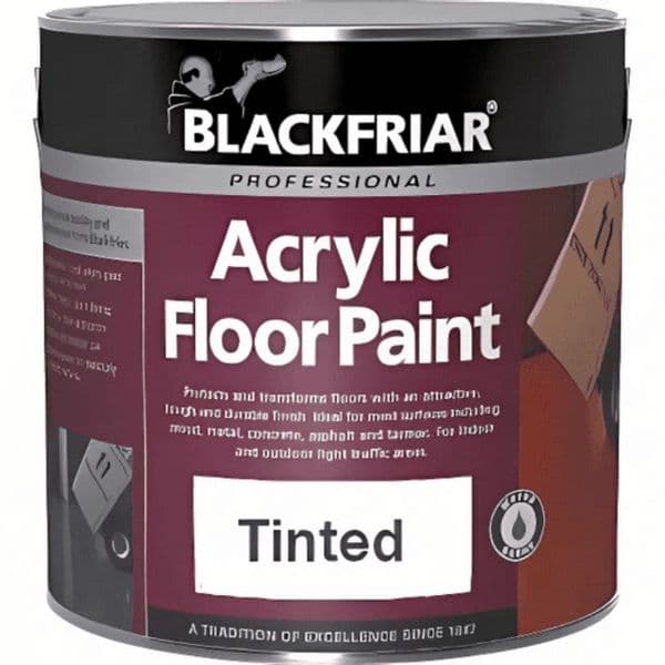 Blackfriar Acrylic Floor Paint Custom Mixed Colours 5L