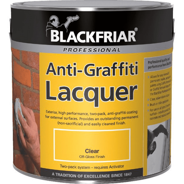 Blackfriar Anti-Graffiti Lacquer 5L DISCONTINUED