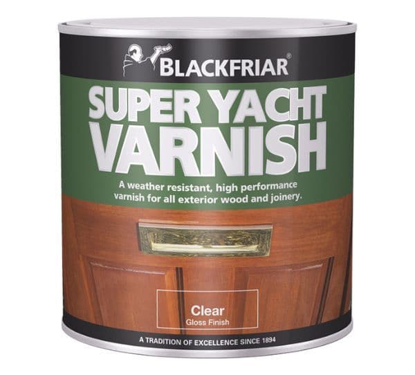 Blackfriar Super Yacht Varnish Clear Gloss
