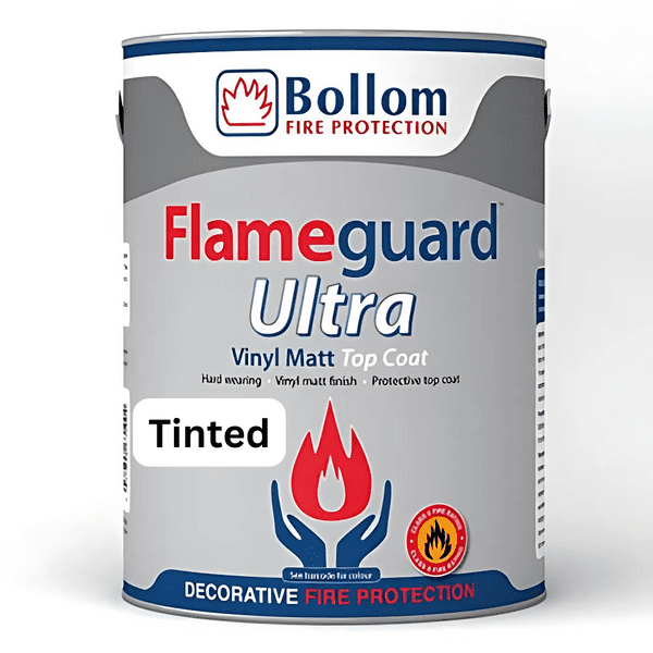 Bollom Flameguard Ultra Vinyl Matt Topcoat Custom Mixed Colours 5L