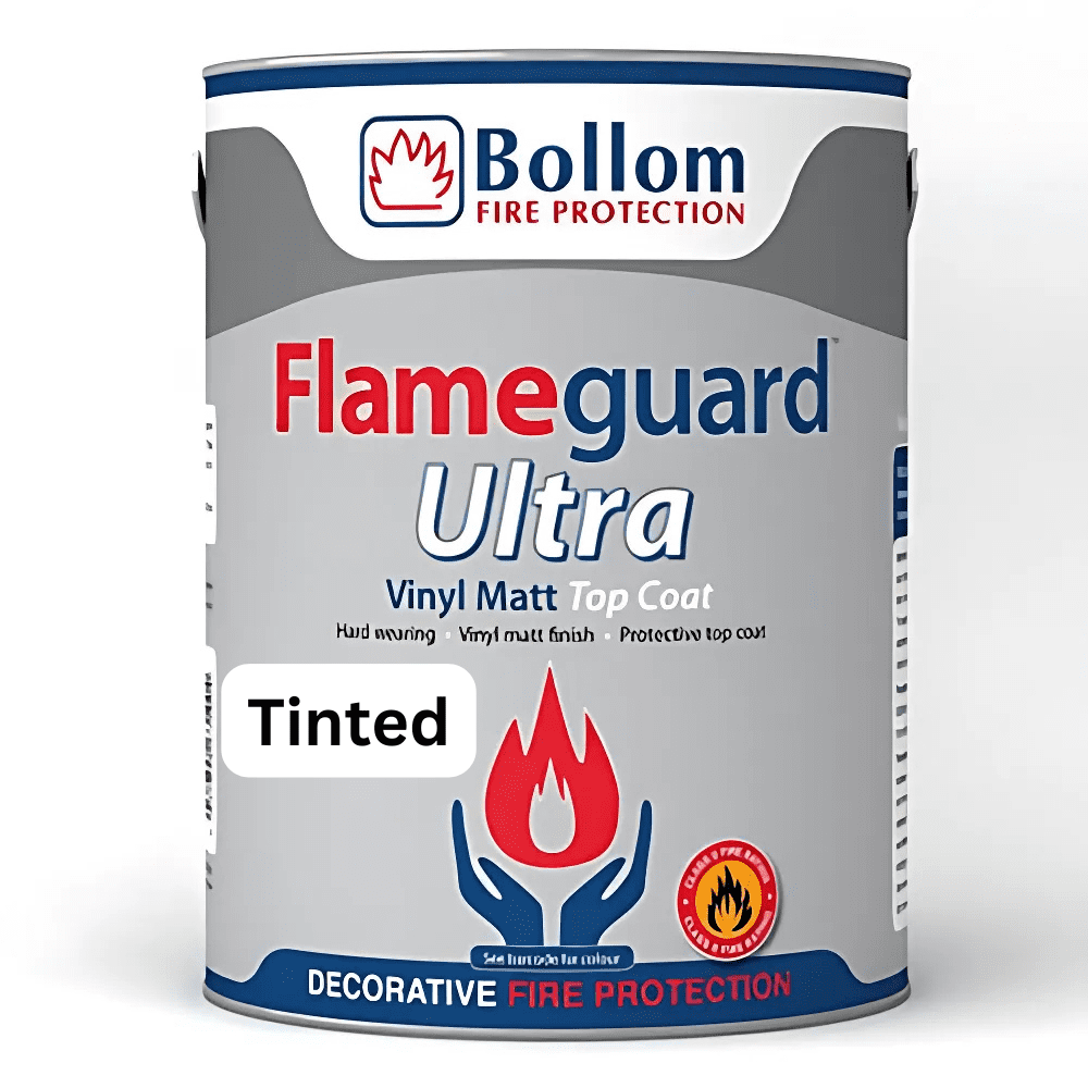 Bollom Flameguard Ultra Vinyl Matt Topcoat Custom Mixed Colours 5L