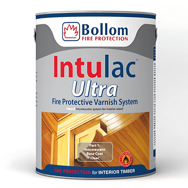 Bollom Intulac Ultra Intumescent Basecoat for Timber 5L