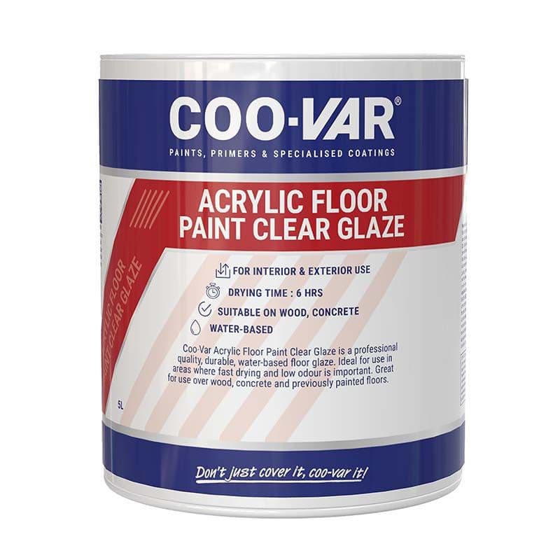 Coovar Acrylic Floor Paint Clear Glaze