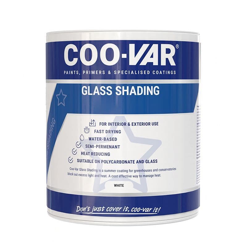 Coovar Glass Shading Paint White 2.5L