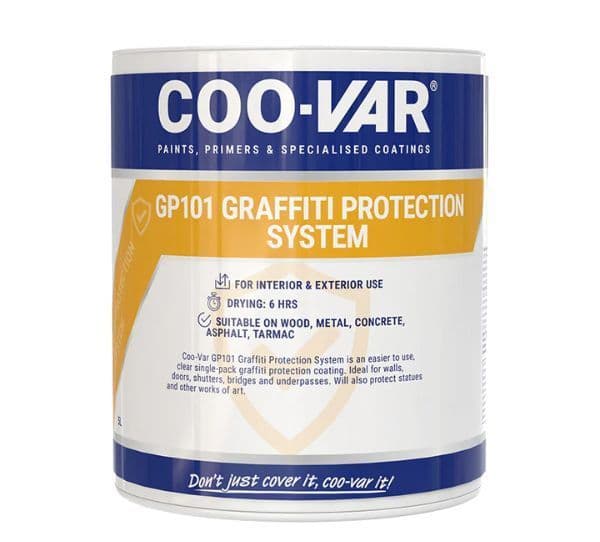 Coovar GP101 Graffiti Protection System Finish
