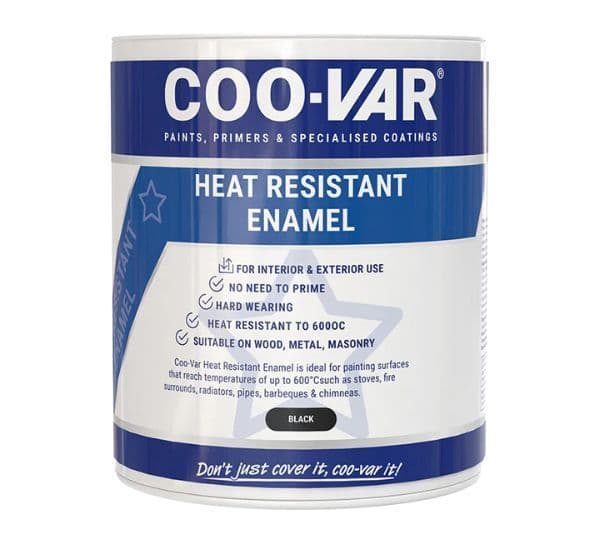 Coovar Heat Resistant Black Gloss 5L