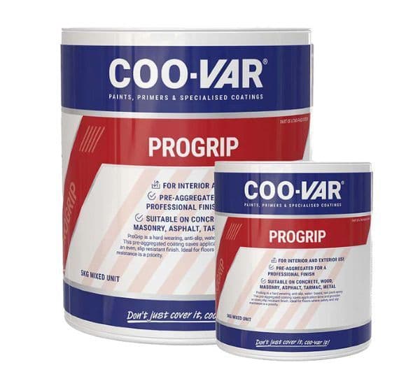 Coovar ProGrip Anti-Slip Two-Pack Epoxy Floor Coating 5Kg