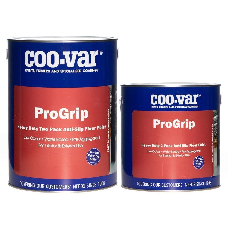 Coovar ProGrip Anti-Slip Two-Pack Epoxy Floor Coating 5Kg
