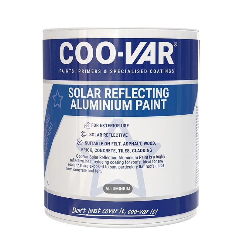 Coovar Solar Reflecting Paint Aluminium 5L